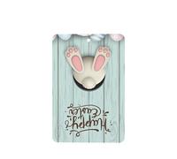 Phayah Happy Easter Eggs Bunny Tail Pattern Lavender Scent Car Air Freshener Rectangle Card Hanging Hanging Scented Card 6 Pcs For Cars Closet Drawer Eliminate