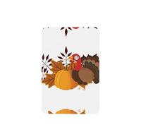 Phayah Happy Thanksgiving Turkey Pumpkin Pattern Lavender Scent Car Air Freshener Rectangle Card Hanging Hanging Scented Card 6 Pcs For Cars Closet Drawer Eliminate