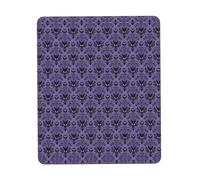 Phayah Haunted Mansion Pattern Mouse Pad Waterproof Surface & Non-Slip Rubber Base with Stitched Edges Gaming Mouse Mat for Laptop 7 X 8.6 in
