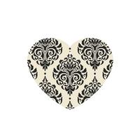 Phayah Heart Shape Car Air Fresheners Cards 4 Pcs Asian Elephants Pattern Auto Aromatherapy Tablets Hanging Scented Card - Lavender Scent