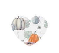 Phayah Heart Shape Car Air Fresheners Cards 4 Pcs Fall Watercolor Pumpkins Pattern Auto Aromatherapy Tablets Hanging Scented Card - Lavender Scent