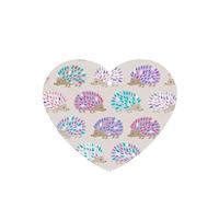 Phayah Heart Shape Car Air Fresheners Cards 4 Pcs Hedgehog Polkadot Pattern Auto Aromatherapy Tablets Hanging Scented Card - Lavender Scent