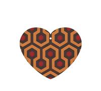 Phayah Heart Shape Car Air Fresheners Cards 4 Pcs Shining Overlook Pattern Auto Aromatherapy Tablets Hanging Scented Card - Lavender Scent