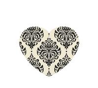 Phayah Heart Shape Car Air Fresheners Cards 6 Pcs Asian Elephants Pattern Aromatherapy Tablets Hanging Scented Card - Lavender Scent Eliminate Odor