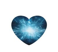 Phayah Heart Shape Car Air Fresheners Cards 6 Pcs Cosmic Rays Pattern Auto Aromatherapy Tablets Hanging Scented Card - Lavender Scent