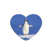 Phayah Heart Shape Car Air Fresheners Cards 6 Pcs Cute Penguin Pattern Aromatherapy Tablets Hanging Scented Card - Lavender Scent Eliminate Odor