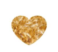 Phayah Heart Shape Car Air Fresheners Cards 6 Pcs Golden Wheat Mango Pattern Auto Aromatherapy Tablets Hanging Scented Card - Lavender Scent