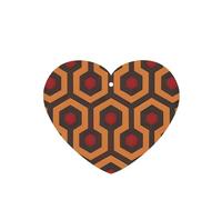 Phayah Heart Shape Car Air Fresheners Cards 6 Pcs Shining Overlook Pattern Auto Aromatherapy Tablets Hanging Scented Card - Lavender Scent