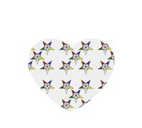 Phayah Heart Shape Car Air Fresheners Cards 6 Pcs Stars Eastern Stars Pattern Aromatherapy Tablets Hanging Scented Card - Lavender Scent Eliminate Odor
