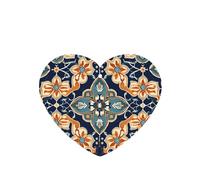 Phayah Infinite Loop Flower Pattern Lavender Scent Car Air Freshener Heart Shape Card Hanging Hanging Scented Card 6 Pcs For Cars Closet Shoe
