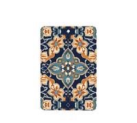 Phayah Infinite Loop Flower Pattern Lavender Scent Car Air Freshener Rectangle Card Hanging Hanging Scented Card 6 Pcs For Cars Closet Shoe