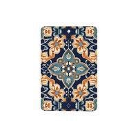 Phayah Infinite Loop Flower Pattern Lavender Scent Car Air Freshener Rectangle Card Hanging Hanging Scented Card 4 Pcs For Cars Closet Shoe