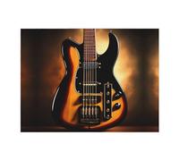 PHAYAH Instrumental Guitar Flannel Throw Blanket for Living Rooms Couch, Warm Cozy Decorative Blanket Fall Decor Gift 40"X30"