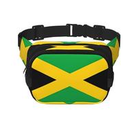 Phayah Jamaica Flag Pattern Fanny Waist Packs For Men Women, Waist Bag Hip Pack For Travel Hiking Running Outdoor Sports