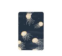 Phayah Jellyfish In The Stars Pattern Lavender Scent Car Air Freshener Rectangle Card Hanging Hanging Scented Card 4 Pcs For Cars Closet Drawer