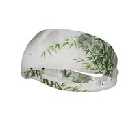 PHAYAH Landscape Painting pattern Sports headband suitable for running yoga basketball elastic moisture band
