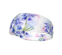 Phayah Lily Of The Valley Pattern Headbands Women Men Sweatband Sports Headband For Running, Cycling, Yoga Gym, Working Out