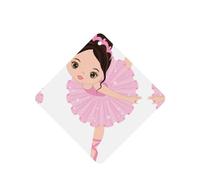 Phayah Little Ballerina Dancing Girl Pattern Lavender Scent Car Air Freshener Square Card Hanging Hanging Scented Card 6 Pcs For Cars Closet Drawer Eliminate