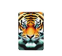 Phayah Little Fat Tiger Head Pattern Lavender Scent Car Air Freshener Rectangle Card Hanging Hanging Scented Card 6 Pcs For Cars Closet Drawer