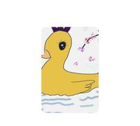 Phayah Little Yellow Duck Pattern Lavender Scent Car Air Freshener Rectangle Card Hanging Hanging Scented Card 6 Pcs For Cars Closet Shoe