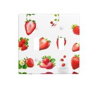 Phayah Love Bite Pattern Double Light Switch Cover Plates Decorative Wall Plate Double Toggle Lightswitch Cover