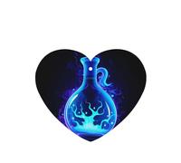 Phayah Magic Potion Pattern Lavender Scent Car Air Freshener Heart Shape Card Hanging Hanging Scented Card 4 Pcs For Cars Closet Drawer