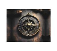 PHAYAH Magical Design Norse Runes Compass Pattern Ultra-Soft Micro Blanket Flannel Blankets for Couch Sofa Bed Living Room Office Lunch Break 60"X50"