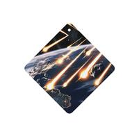 Phayah Meteorite Impact Pattern Lavender Scent Car Air Freshener Square Card Hanging Hanging Scented Card 6 Pcs For Cars Closet Drawer