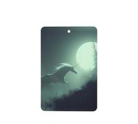 Phayah Misty Unicorn Pattern Lavender Scent Car Air Freshener Rectangle Card Hanging Hanging Scented Card 6 Pcs For Cars Closet Drawer