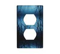 Phayah Misty Woods Patterndecorative Outlet Covers Receptacle Duplex Light Switch Plate Single Dual Plug Covers