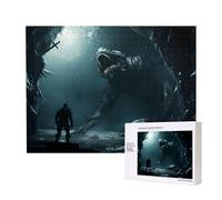 Phayah Monster Under The Sea Jigsaw Puzzles for Adults 500 Pieces.Home Decor Birthday Party for Men Women 20.4 X 15