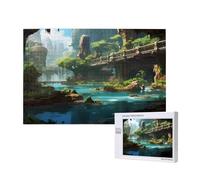 Phayah Mountain Stone Bridge Jigsaw Puzzles for Adults 1000 Pieces.Home Decor Birthday Party for Men Women 29.5 X 19.7