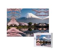 Phayah Mt. Fuji In Early Spring Puzzles For Adults 1000 Pieces For Home Decor Children'S Intelligence Development Toys 29.5 X 19.7"
