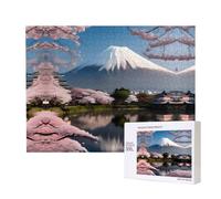 Phayah Mt. Fuji in Early Spring Puzzles for Adults 500 Pieces Children's Intelligence Development Toys 20.4 X 15in