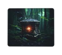 Phayah Music Box in The Rainforest Pattern Mouse Pad Designs,Portable Office Non-Slip Rubber Base Wireless Mouse Pad for Gaming Mat for Laptop, Office Home 7.9 X 9.5 in