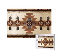 Phayah Native American Patterns Pattern Puzzle Unique Jigsaw Wall Art Picture for Home Decoration 1000 Pcs