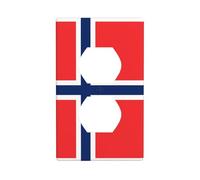 Phayah Norwegian Flag Pattern Outlet Covers Wall Plate Receptacle Duplex Light Switch Cover Plate Single Dual Plug Electrical Switchplate