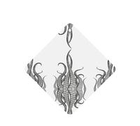 Phayah Octopus Tentacles Pattern Lavender Scent Car Air Freshener Square Card Hanging Hanging Scented Card 4 Pcs For Cars Closet Shoe