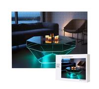 Phayah Odd Shape Tea Table Pattern Puzzle Unique Jigsaw Wall Art Picture For Home Decoration 500 Pcs