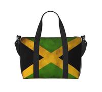 Phayah Old Jamaican Flag Weekender Bags For Women, Travel Duffel Bag Overnight Weekend Bag Sports Gym Tote Bag Crossbody Bag