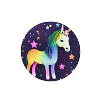 Phayah One-Horse Star Pattern Lavender Scent Car Air Freshener Round Shape Card Hanging Hanging Scented Card 6 Pcs For Cars Closet Drawer