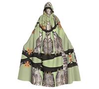 PHAYAH Owl On A Branch Adult Hooded Cloak Neutral Hooded Cloak Masquerade Cosplay Halloween Witch Cloak Christmas Party Robe