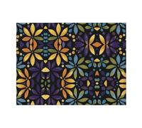 PHAYAH Petals Flowers Pattern Ultra-Soft Micro Blanket Flannel Blankets for Couch Sofa Bed Living Room Office Lunch Break 60"X50"