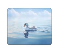 Phayah Predatory Ducks Pattern Mouse Pad Waterproof Surface & Non-Slip Rubber Base with Stitched Edges Gaming Mouse Mat for Laptop 7 X 8.6 in
