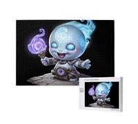 Phayah Purple Fire Monkey Pattern Puzzle Unique Jigsaw Wall Art Picture for Home Decoration 1000 Pcs