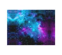 PHAYAH Purple Star Sky Pattern Flannel Blanket 60"X50" For Bed, Sofa, Couch, Movie Night, Camping, And Travel Ultra Soft Warm Blanket