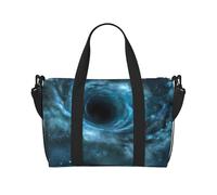 Phayah Quantum Black Holes Travel Duffel Bag Handbag Carry-On Luggage Bag Overnight Foldable Unisex Airline Travel Personal Items Bag
