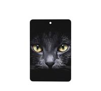 Phayah Rectangle Car Air Fresheners Cards 4 Pcs Cats Pattern Auto Aromatherapy Tablets Hanging Scented Card - Lavender Scent