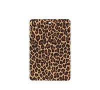 Phayah Rectangle Car Air Fresheners Cards 4 Pcs Cool Cheetah Leopard Pattern Auto Aromatherapy Tablets Hanging Scented Card - Lavender Scent
