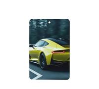 Phayah Rectangle Car Air Fresheners Cards 4 Pcs Future Style Sports Car Pattern Auto Aromatherapy Tablets Hanging Scented Card - Lavender Scent